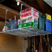 Load image into Gallery viewer, Overhead Hanging Garage Roof Ceiling Storage Rack