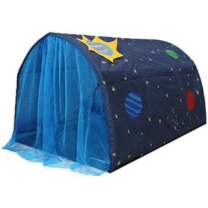 Kids Indoor Pop Up Privacy Over Bed Tent