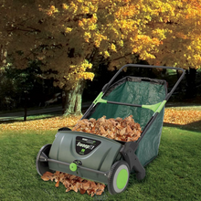 Load image into Gallery viewer, Leaf Collecting Push Lawn / Yard Sweeper