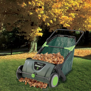 Leaf Collecting Push Lawn / Yard Sweeper