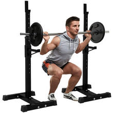 Load image into Gallery viewer, Portable Home Gym Adjustable Half Squat Rack Stand