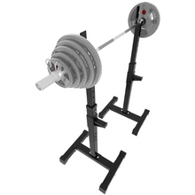 Load image into Gallery viewer, Portable Home Gym Adjustable Half Squat Rack Stand