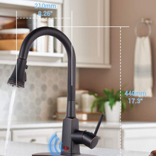 Load image into Gallery viewer, Hands Free Motion Sensor Touchless Automatic Kitchen Faucet