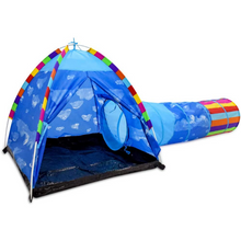 Load image into Gallery viewer, Spacious Kids Playground Play Tunnel With Tent