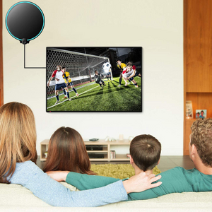 Long Range HDTV Indoor Digital TV Booster Amplified Antenna 150 Miles