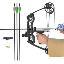 Load image into Gallery viewer, Mini Left / Right Handed Compound Bow And Arrow Kit