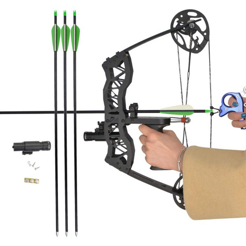 Mini Left / Right Handed Compound Bow And Arrow Kit
