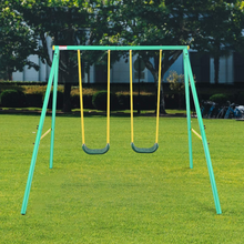 Load image into Gallery viewer, Kids Indoor / Outdoor Playground Swing Set