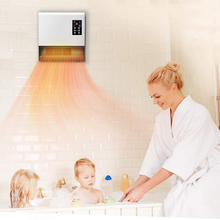 Load image into Gallery viewer, Powerful Wall Mounted Electric Space Heater With Thermostat 1500W