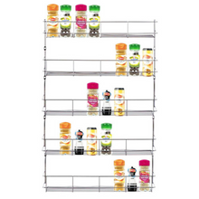 Load image into Gallery viewer, Wall Mounted Kitchen Spice Organizer Hanging Rack