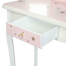 Load image into Gallery viewer, Girls Pretend Play Makeup Vanity Table Set