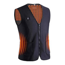 Load image into Gallery viewer, Premium Electric Rechargeable Battery Heated Men&#39;s Vest