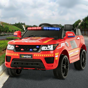 Premium Kids Ride On Cop Police Toy Car 12V