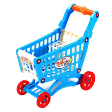 Load image into Gallery viewer, Kids Colorful Play Grocery Shopping Toy Cart