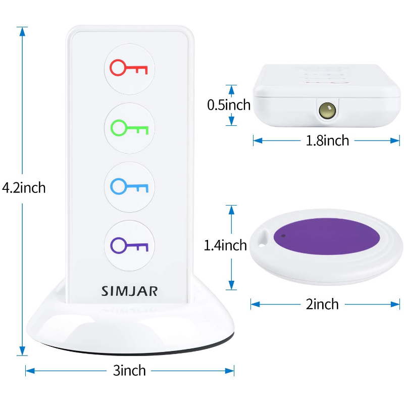Practical Lost Key Finder / Tracker Device– Zincera