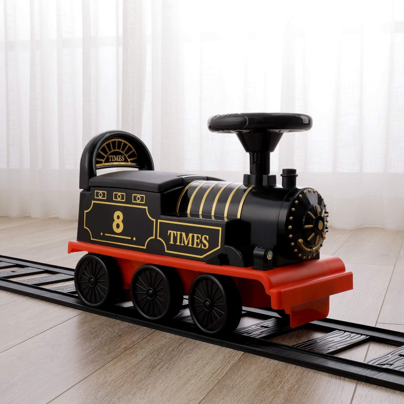 Kids Electric Ride On Toy Train With Track– Zincera