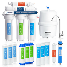 Load image into Gallery viewer, Premium Under Sink 5 Stage Reverse Osmosis Water Filtration System