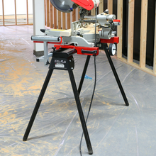 Load image into Gallery viewer, Universal Heavy Duty Rolling Miter Saw Stand With Wheels