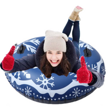 Load image into Gallery viewer, Inflatable Adult / Kids Snow Sledding Inner Tube