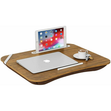 Load image into Gallery viewer, Premium Portable Wooden Laptop Lap Desk