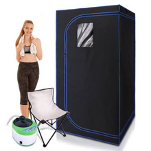 Load image into Gallery viewer, Premium Portable Home Steam Room Heated Sauna