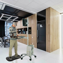 Load image into Gallery viewer, Large Anti Fatigue Standing Desk Wobble Balance Board