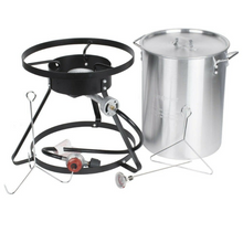 Load image into Gallery viewer, Premium Electric Stainless Steel Turkey Fryer Kit 30Qt