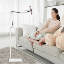 Load image into Gallery viewer, Portable Adjusting iPad/Tablet Holder Floor Stand