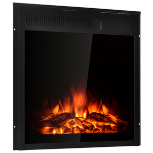 Premium Recessed Electric Fireplace Heater Insert 22.5"