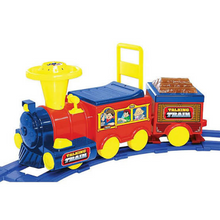 Load image into Gallery viewer, Kids Battery Powered Ride On Toy Train With Track