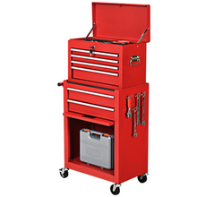 Load image into Gallery viewer, Large Rolling Snap On Tool Chest Box With Drawers