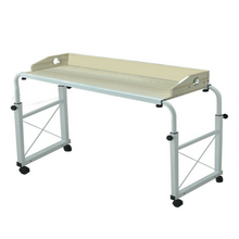 Load image into Gallery viewer, Large Spacious Adjustable Over Bed Table With Wheels