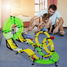 Load image into Gallery viewer, Kids RC Rail Racer Car Track Toy 28.5 FT