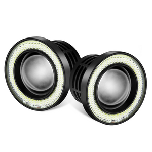 Powerful Universal LED Round Car Fog Lights 2.5"
