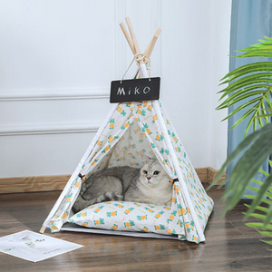 Portable Pop Up Dog / Cat Teepee Bed Tent