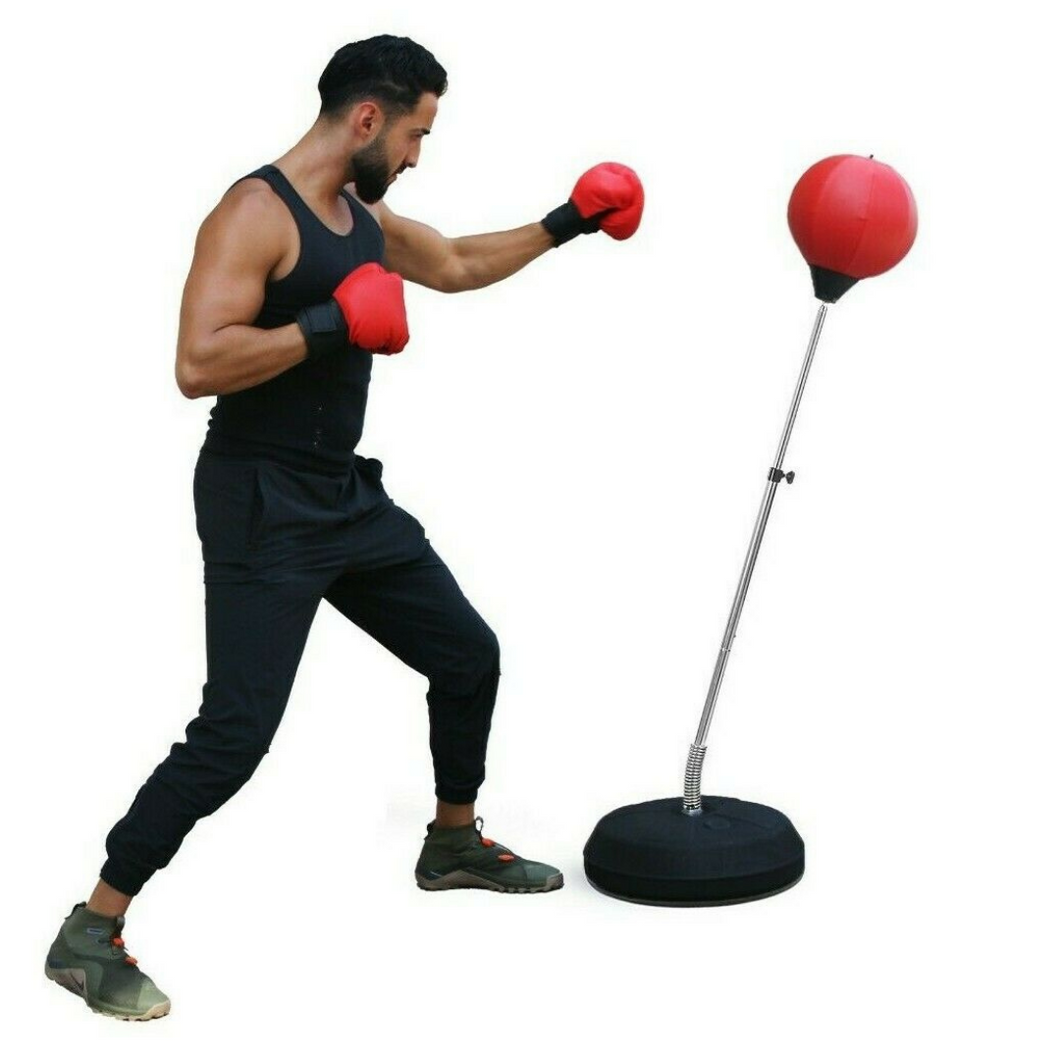 Adjustable Free Standing Boxing Reflex Punch Bag