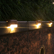 Load image into Gallery viewer, Outdoor Solar Powered Patio LED Deck Rail Lighting