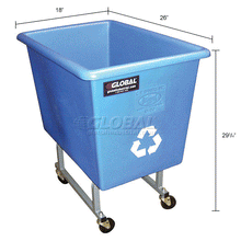 Load image into Gallery viewer, Large Wheeled Trash / Recycling Garbage Container Waste Bin