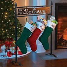 Load image into Gallery viewer, Heavy Duty Freestanding Christmas Stocking Holder Stand