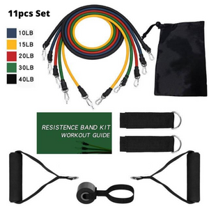 Resistance Exercise Workout Bands For Arms Stretch Set | Zincera