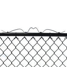 Load image into Gallery viewer, Large Heavy Duty Chain Link Black Metal Fence Gate 4&#39; x 3&#39;3&quot;