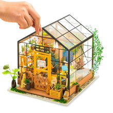 Load image into Gallery viewer, Ultimate DIY Miniature Wooden Dollhouse Kit