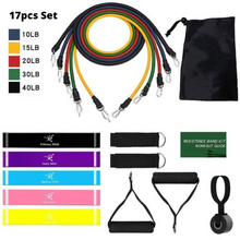 Load image into Gallery viewer, Resistance Exercise Workout Bands For Arms Stretch Set | Zincera