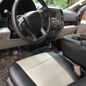 Heavy Duty Ford F150 Artificial Leather Truck Seat Cover 2015 - 2020