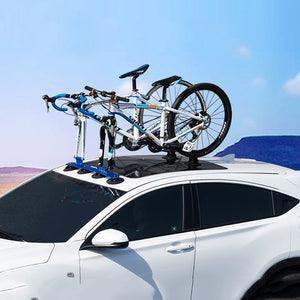 Heavy Duty Car Bicycle Carrier Roof Mounted Holder Rack | Zincera