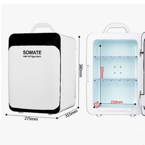 Portable Small Compact Refrigerator 10L | Zincera