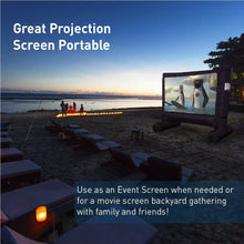 Load image into Gallery viewer, Inflatable Outdoor Blow Up Movie Projector Screen 14 FT | Zincera