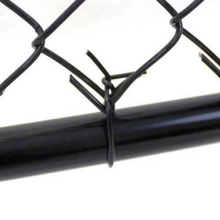 Load image into Gallery viewer, Large Heavy Duty Chain Link Black Metal Fence Gate 4&#39; x 3&#39;3&quot;