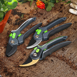 Premium Garden Pruning Hedge Shears Steel | Zincera