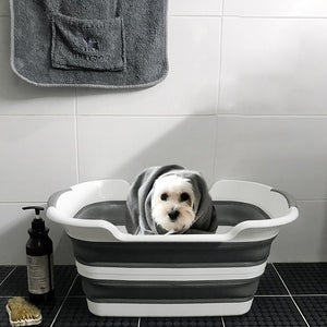 Heavy Duty Portable Wash Bathtub For Dogs | Zincera